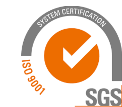 Sello SGS System Certification ISO 9001
